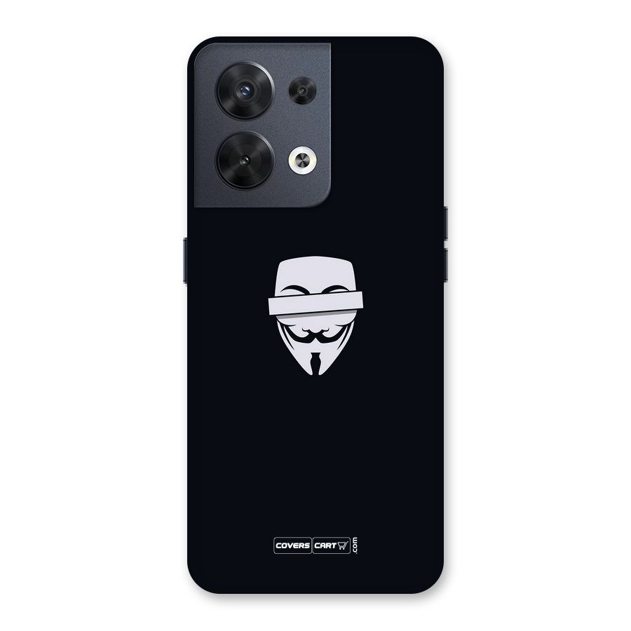 Anonymous Mask Back Case for Oppo Reno8 5G