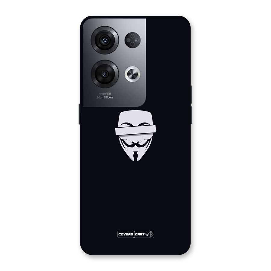 Anonymous Mask Back Case for Oppo Reno8 Pro 5G