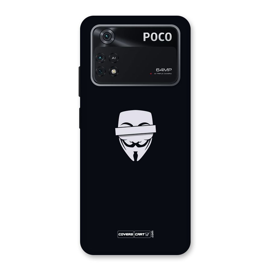 Anonymous Mask Back Case for Poco M4 Pro 4G