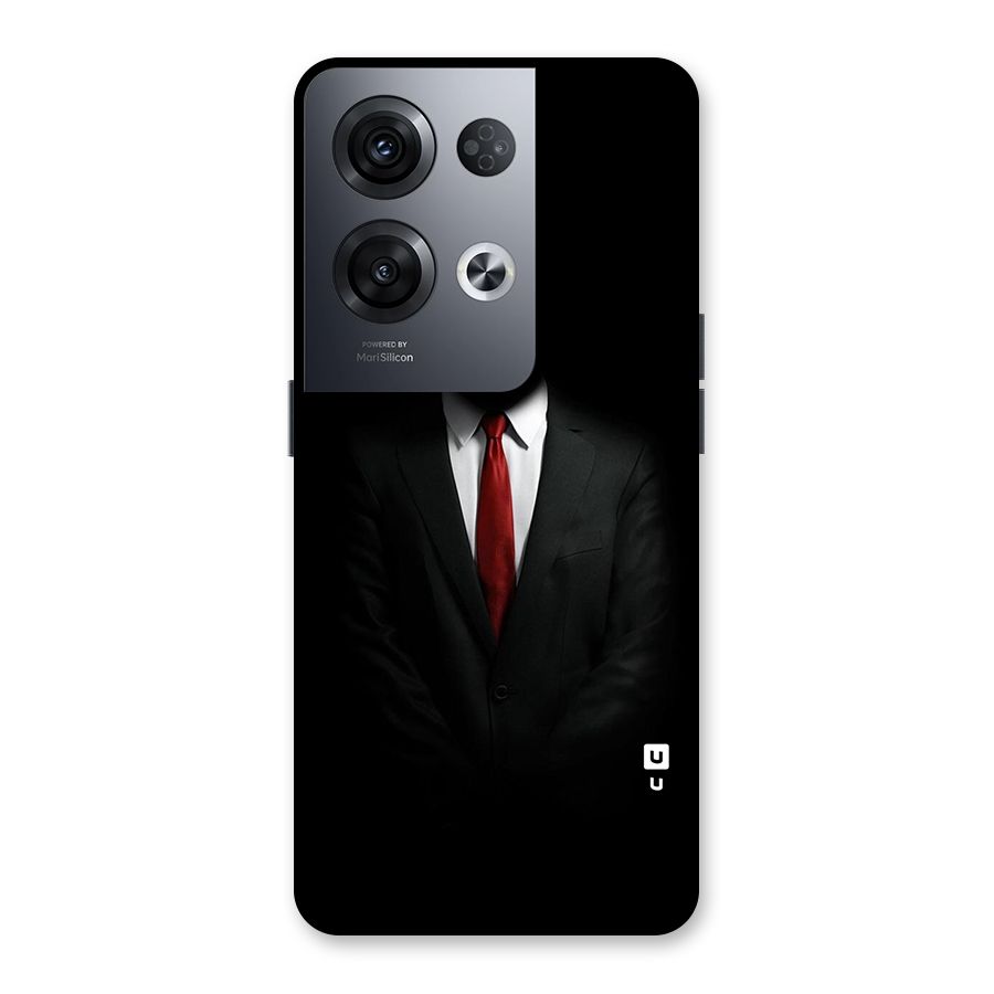 Anonymous Suit Back Case for Oppo Reno8 Pro 5G