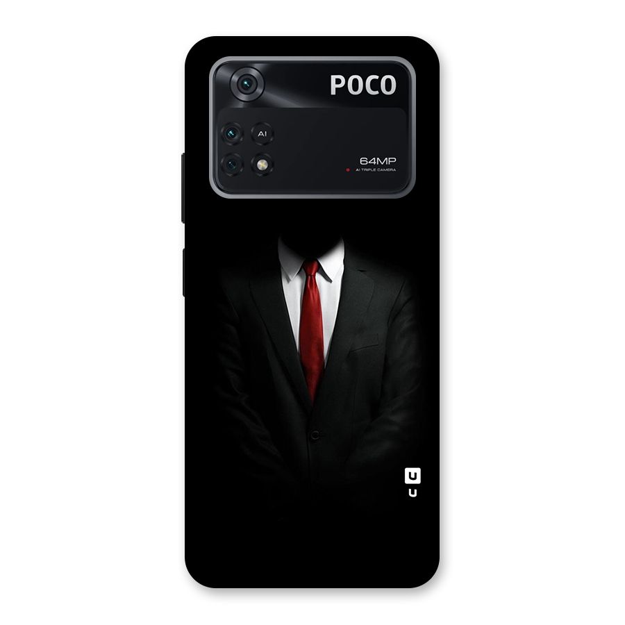 Anonymous Suit Back Case for Poco M4 Pro 4G