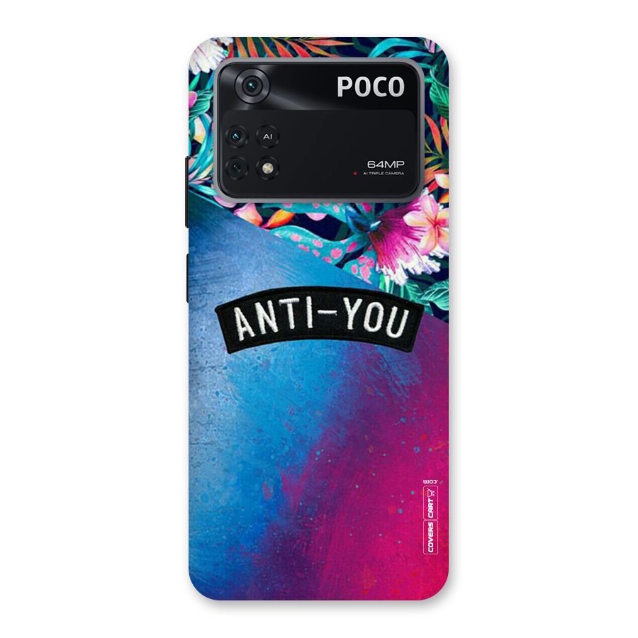 Anti You Back Case for Poco M4 Pro 4G