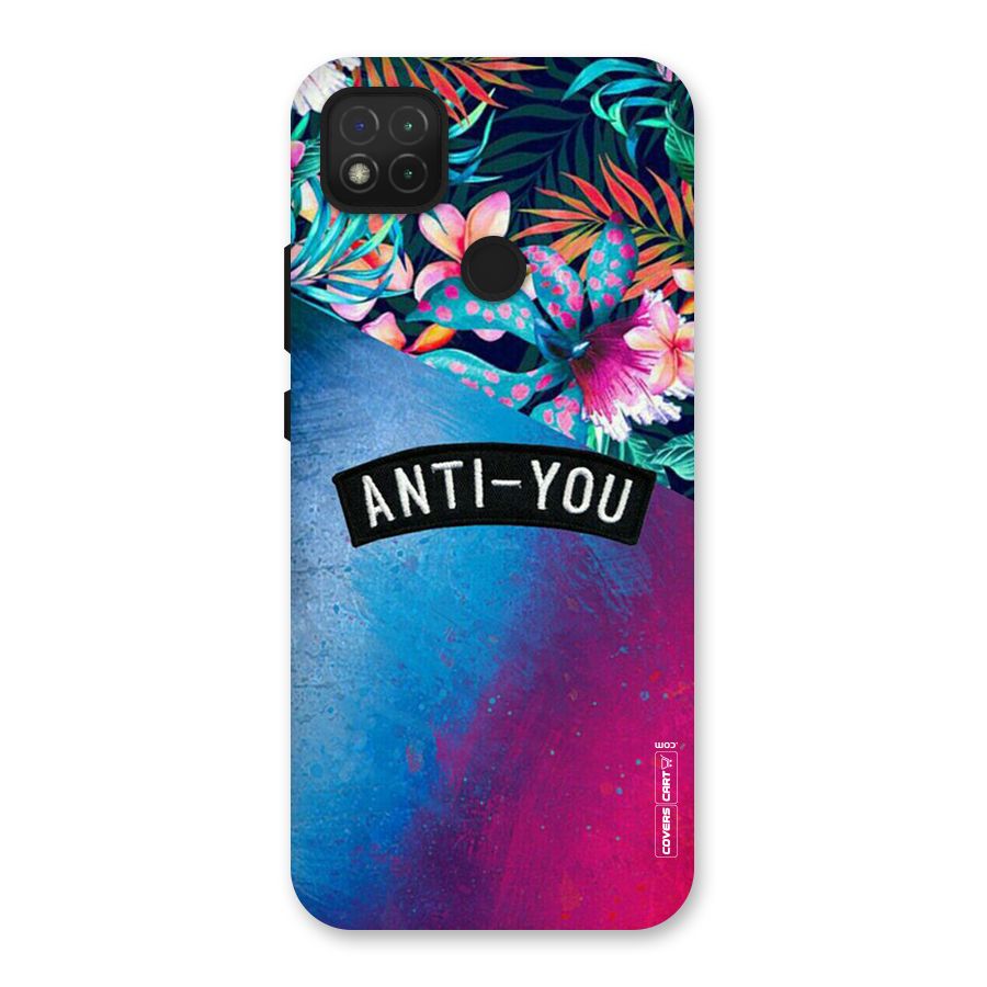 Anti You Back Case for Redmi 9 Activ