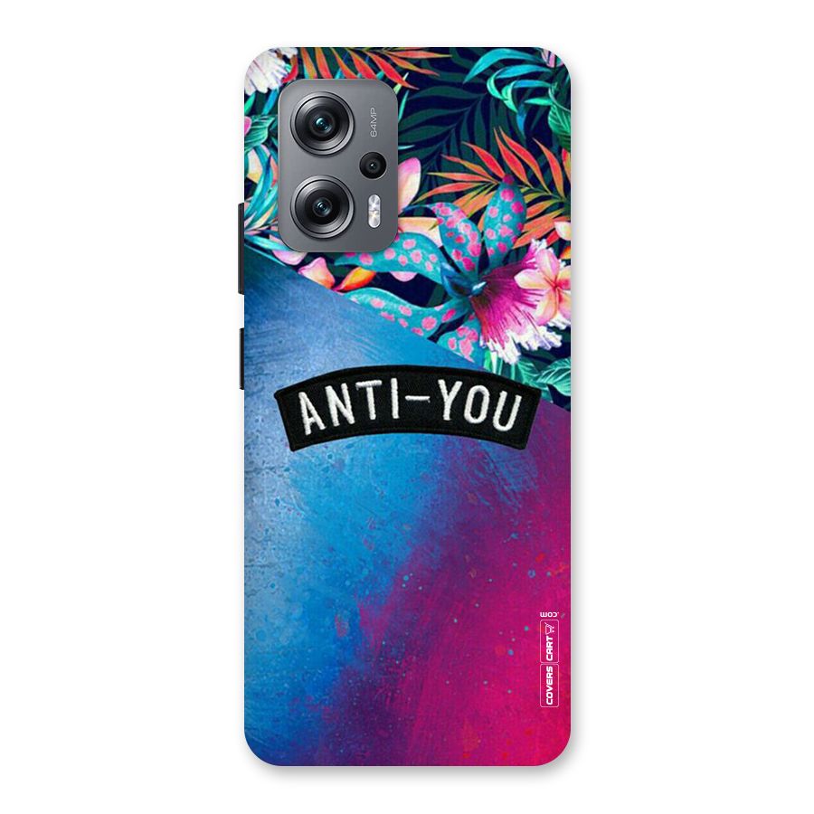 Anti You Back Case for Redmi K50i