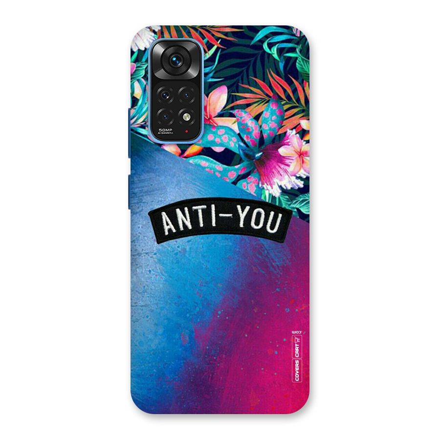 Anti You Back Case for Redmi Note 11S