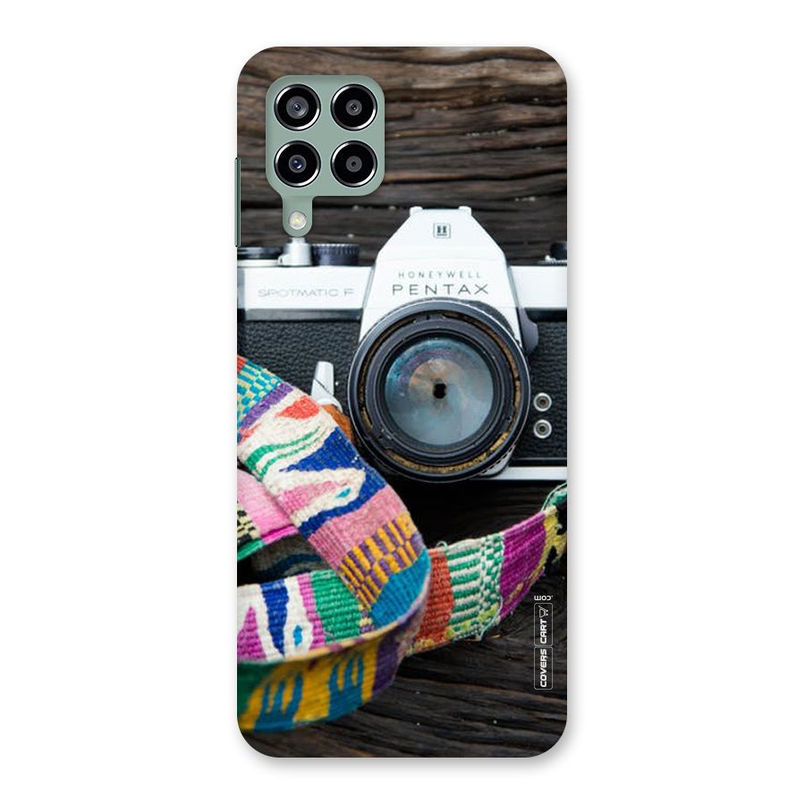 Antique Camera Back Case for Galaxy M33