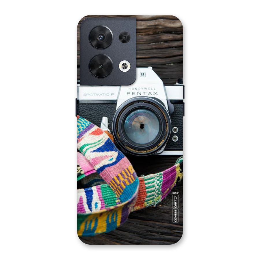 Antique Camera Back Case for Oppo Reno8 5G