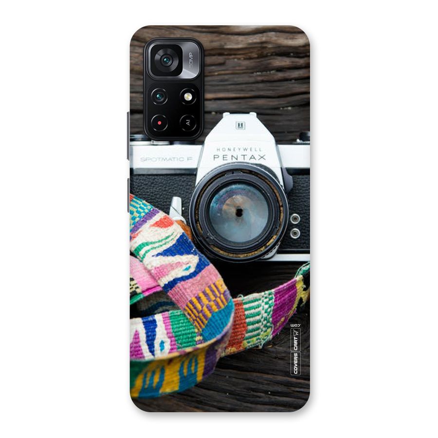 Antique Camera Back Case for Poco M4 Pro 5G