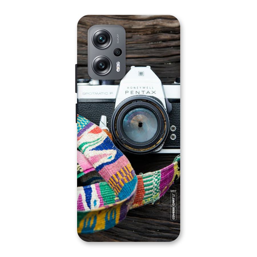 Antique Camera Back Case for Redmi K50i