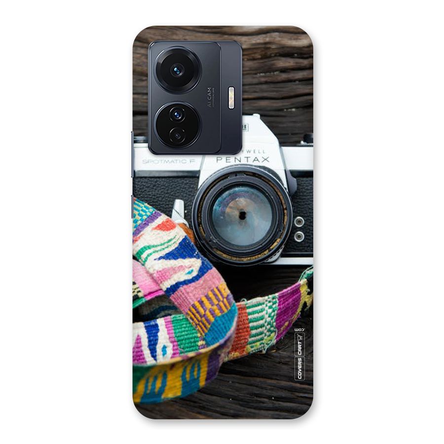 Antique Camera Back Case for Vivo T1 Pro