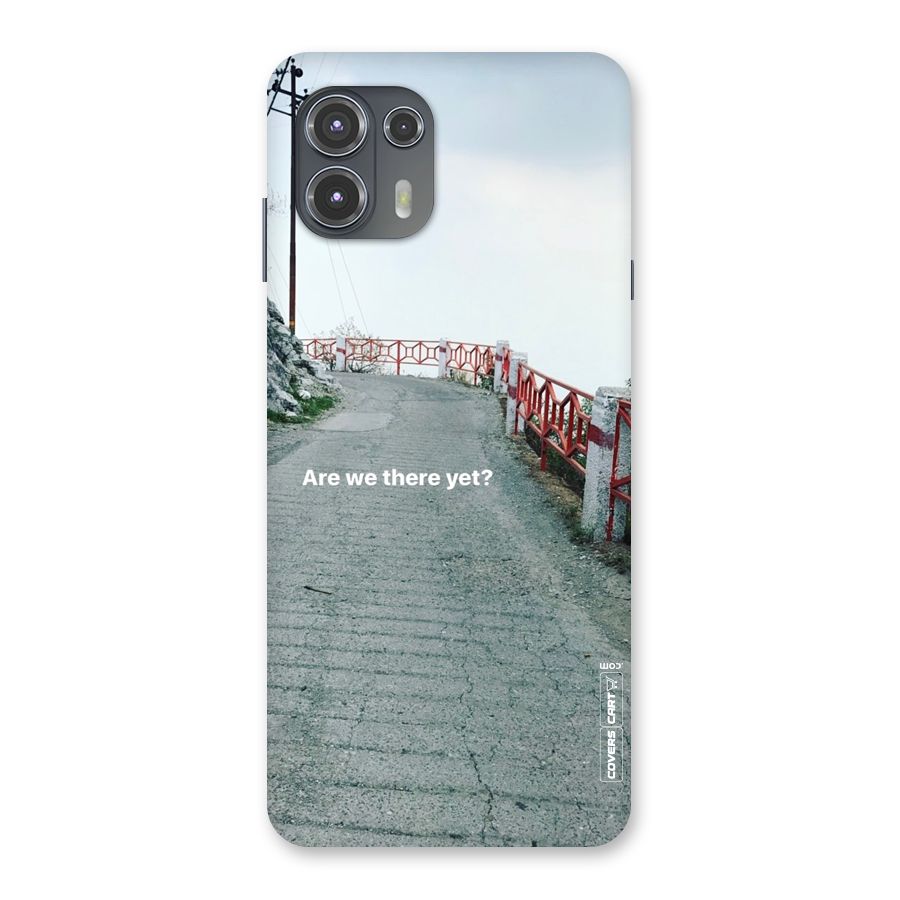 Are We There Yet Back Case for Motorola Edge 20 Fusion