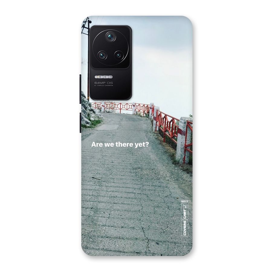 Are We There Yet Back Case for Poco F4 5G