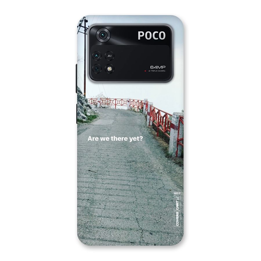 Are We There Yet Back Case for Poco M4 Pro 4G