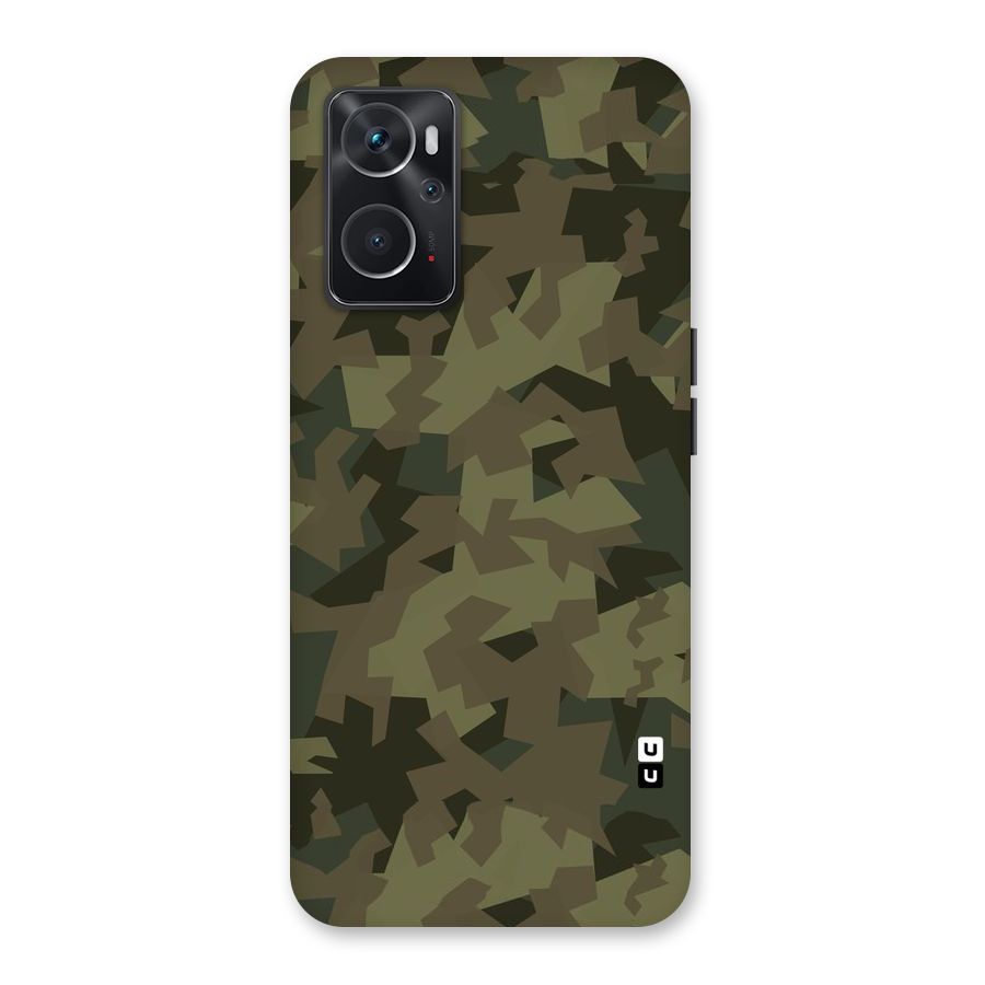 Army Abstract Back Case for Oppo K10 4G