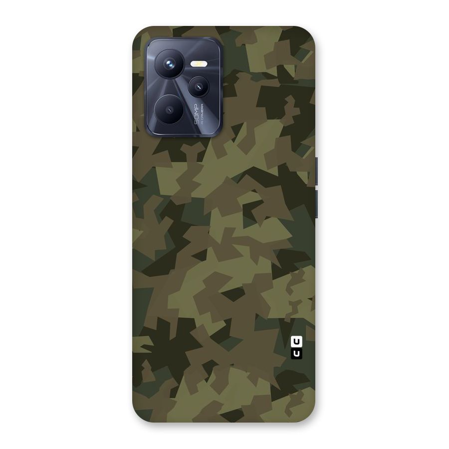 Army Abstract Back Case for Realme C35
