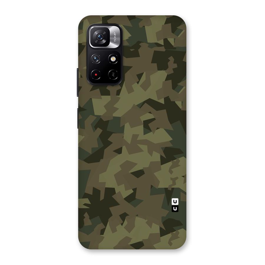 Army Abstract Back Case for Redmi Note 11T 5G