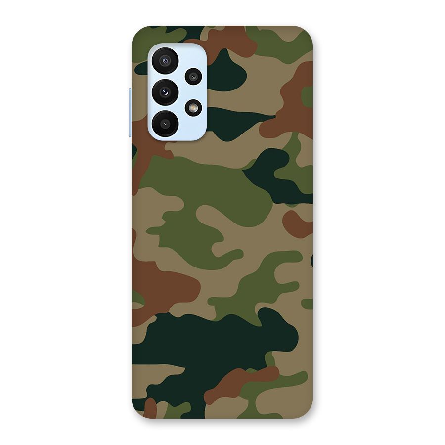 Army Camouflage Back Case for Galaxy A23