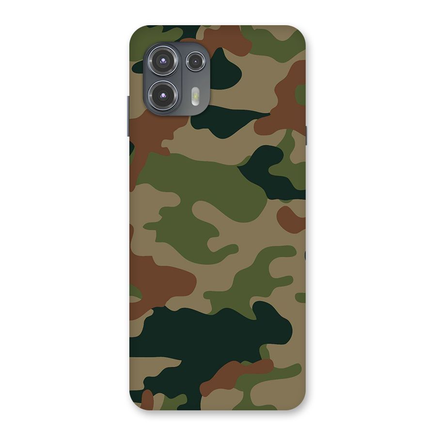 Army Camouflage Back Case for Motorola Edge 20 Fusion