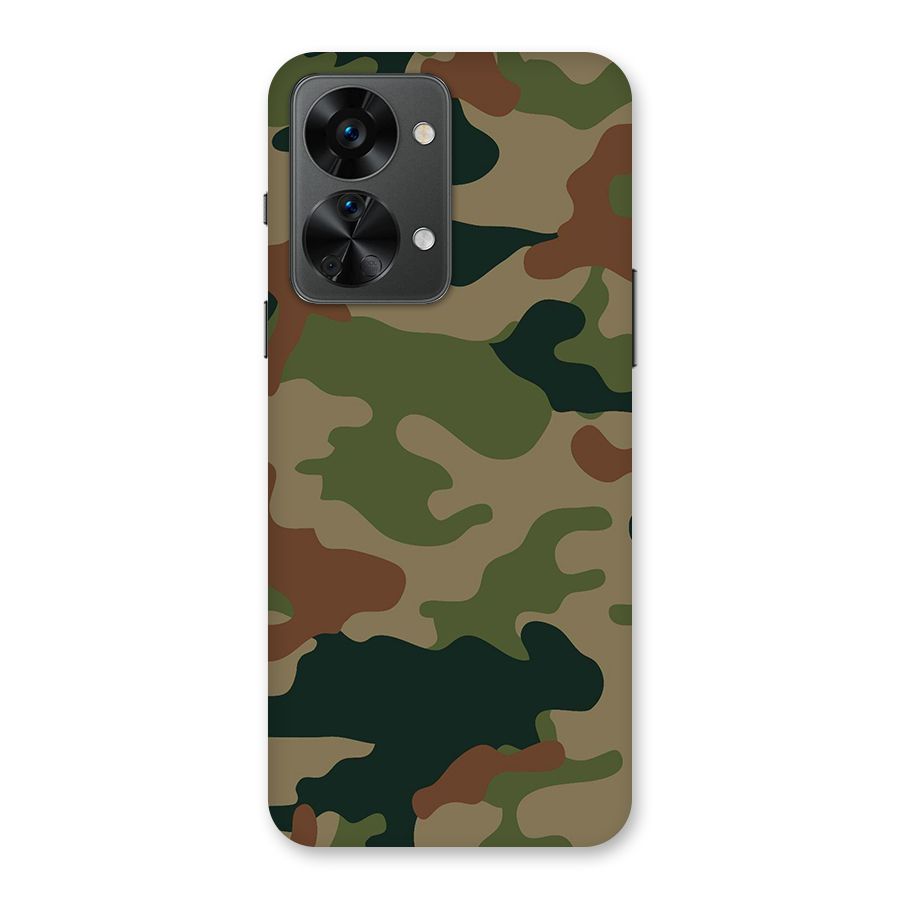 Army Camouflage Back Case for OnePlus Nord 2T