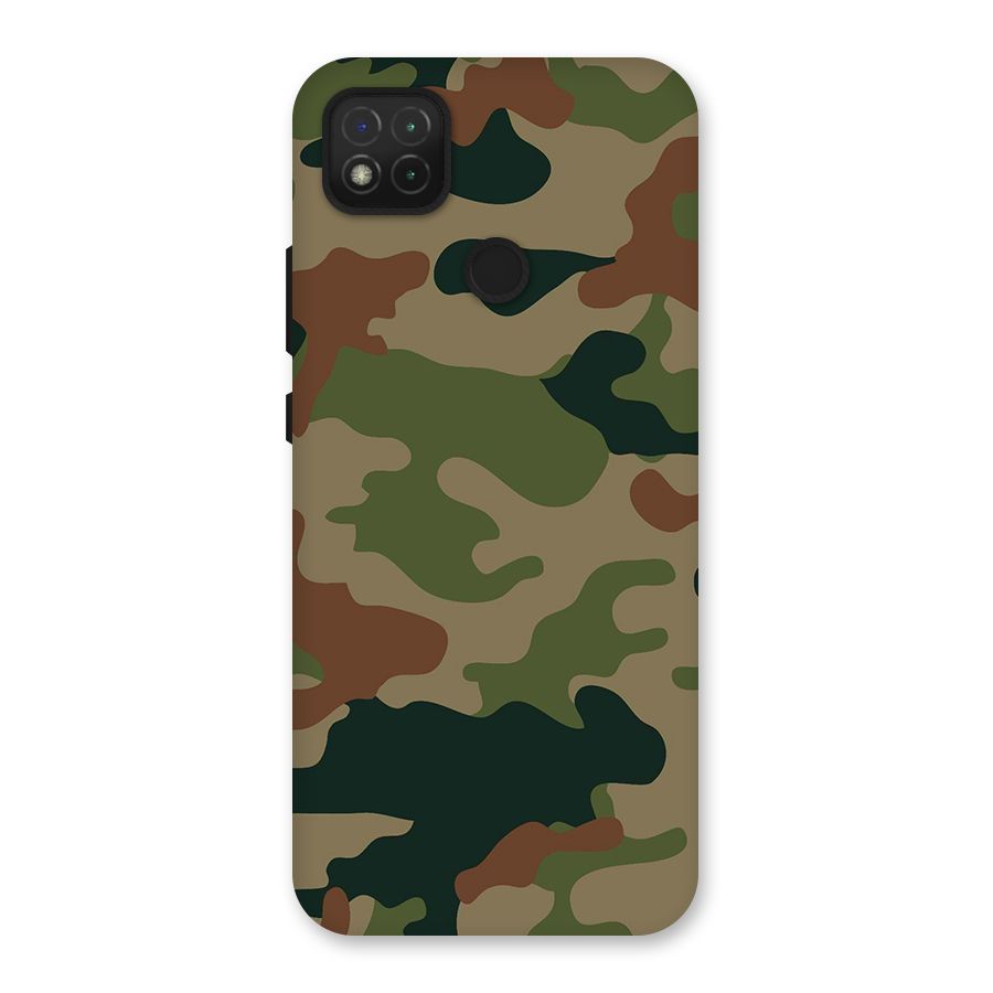 Army Camouflage Back Case for Redmi 9 Activ
