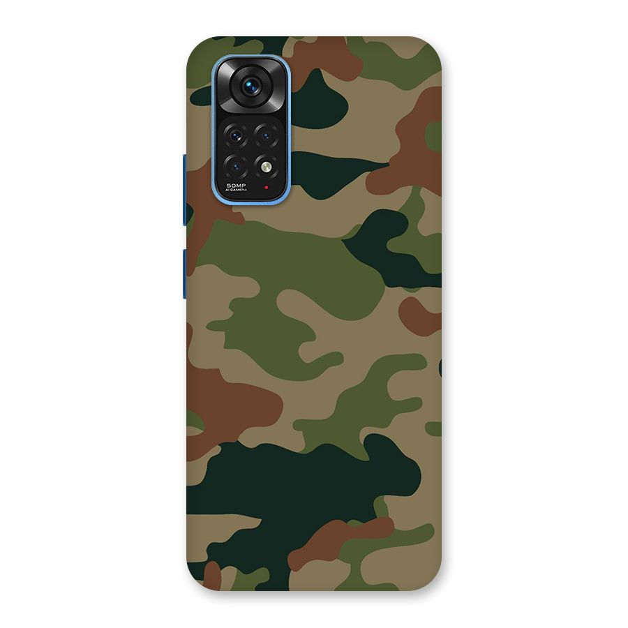 Army Camouflage Back Case for Redmi Note 11S