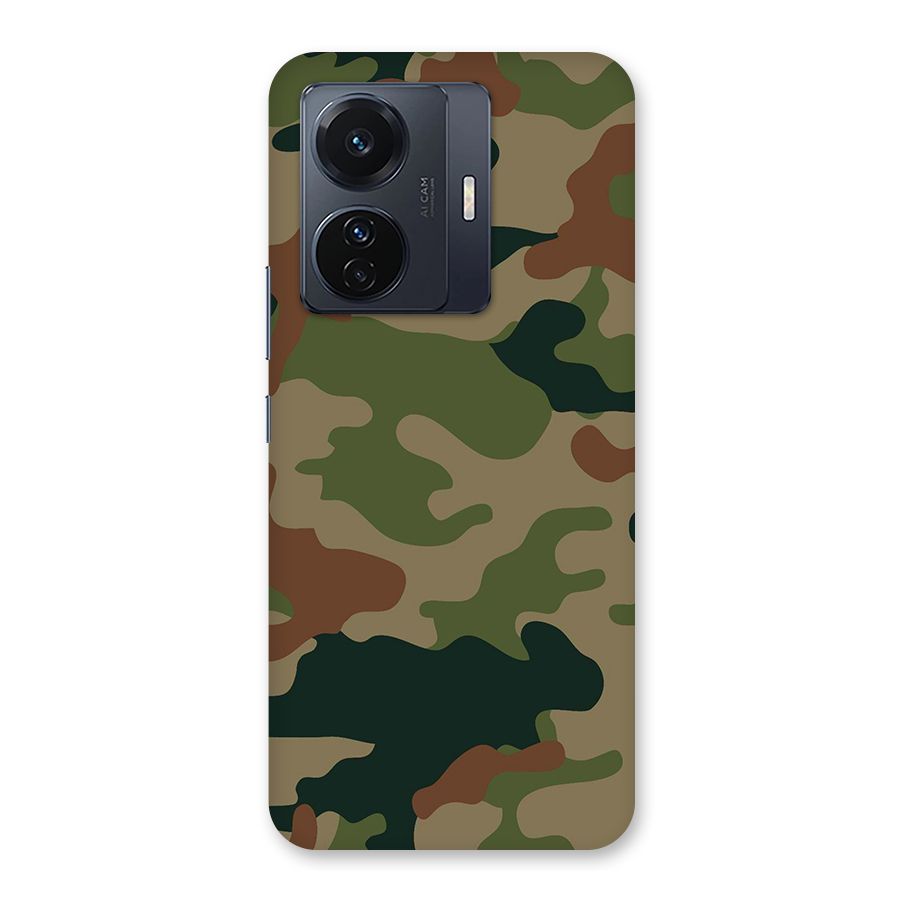 Army Camouflage Back Case for Vivo T1 Pro