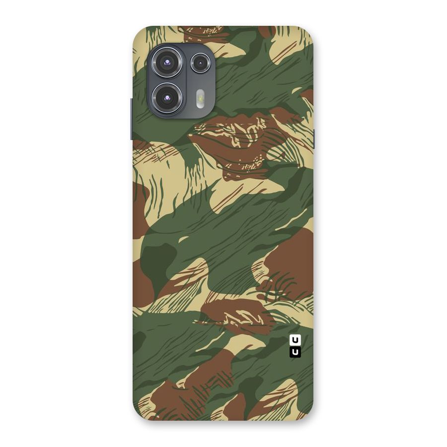 Army Design Back Case for Motorola Edge 20 Fusion
