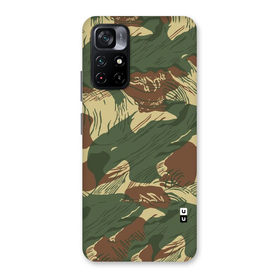 Army Design Back Case for Poco M4 Pro 5G