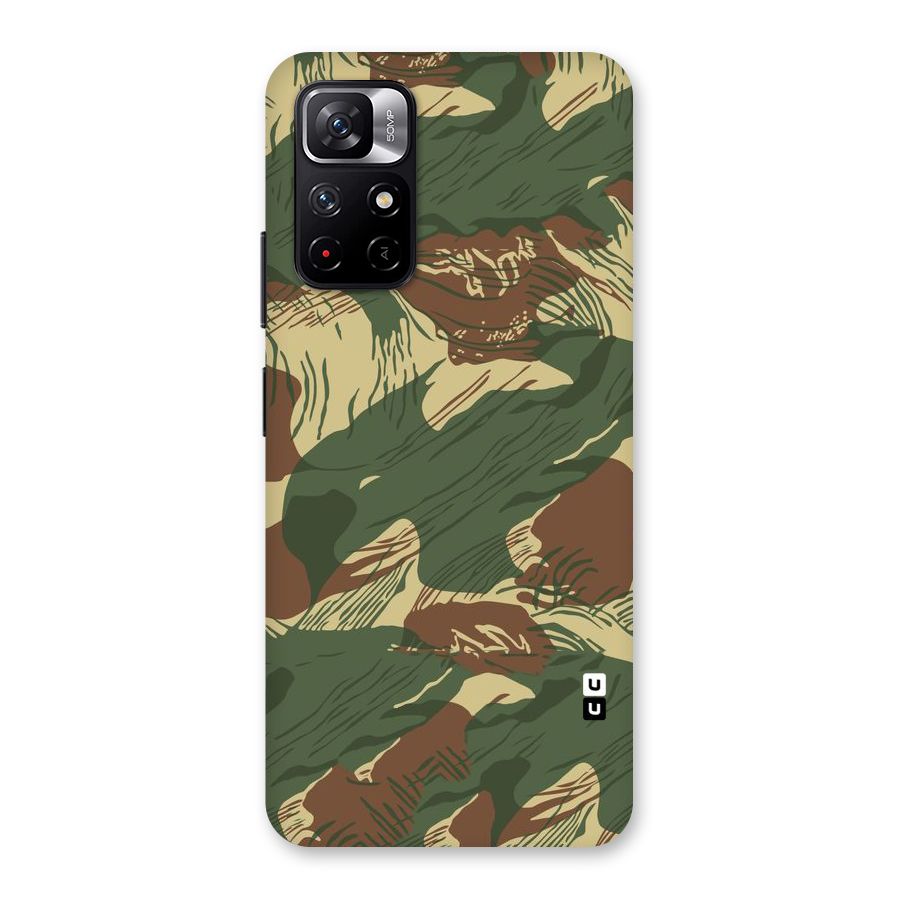 Army Design Back Case for Redmi Note 11T 5G