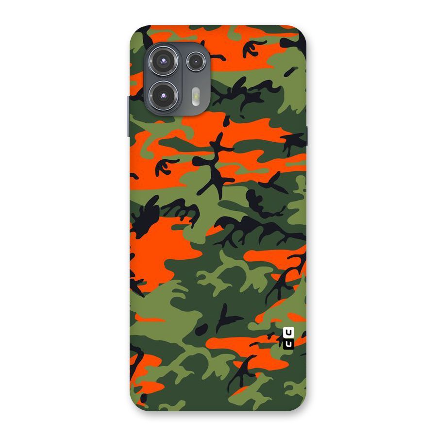 Army Pattern Back Case for Motorola Edge 20 Fusion