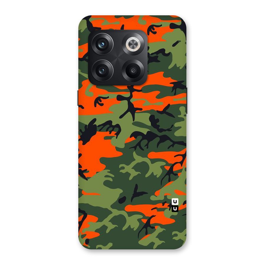 Army Pattern Back Case for OnePlus 10T
