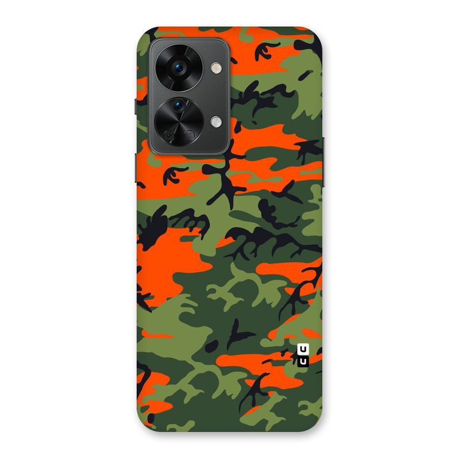 Army Pattern Back Case for OnePlus Nord 2T