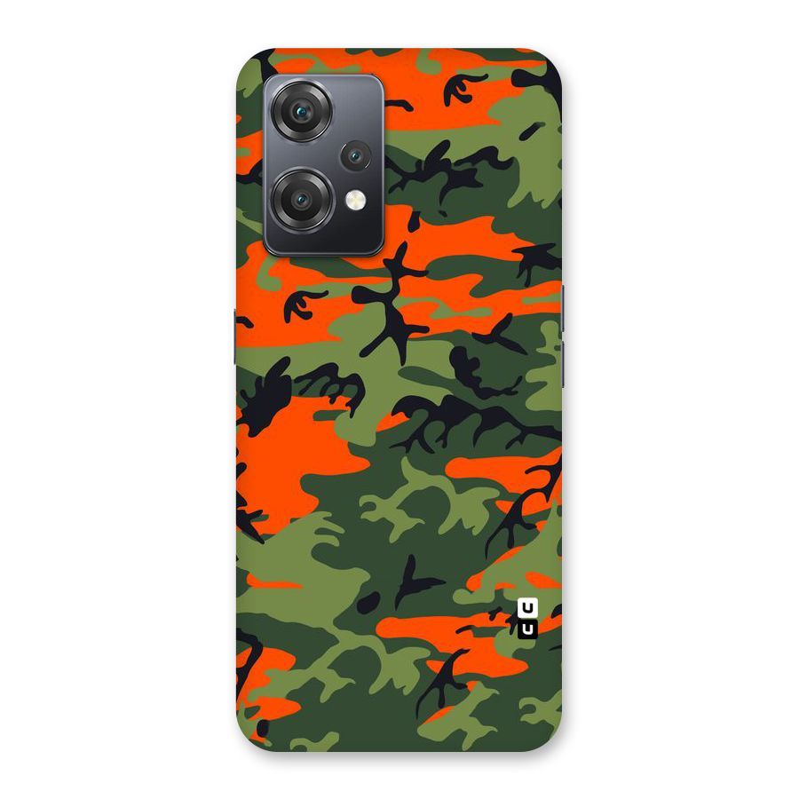 Army Pattern Back Case for OnePlus Nord CE 2 Lite 5G