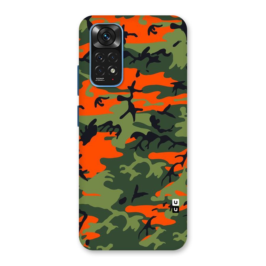 Army Pattern Back Case for Redmi Note 11S