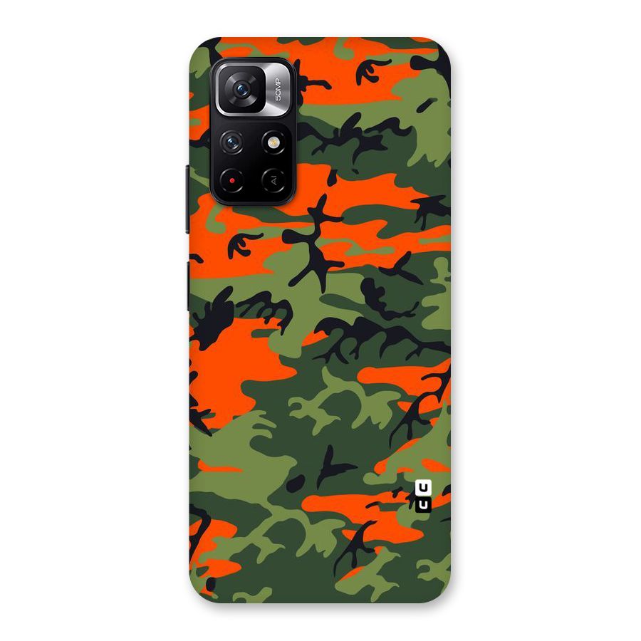 Army Pattern Back Case for Redmi Note 11T 5G