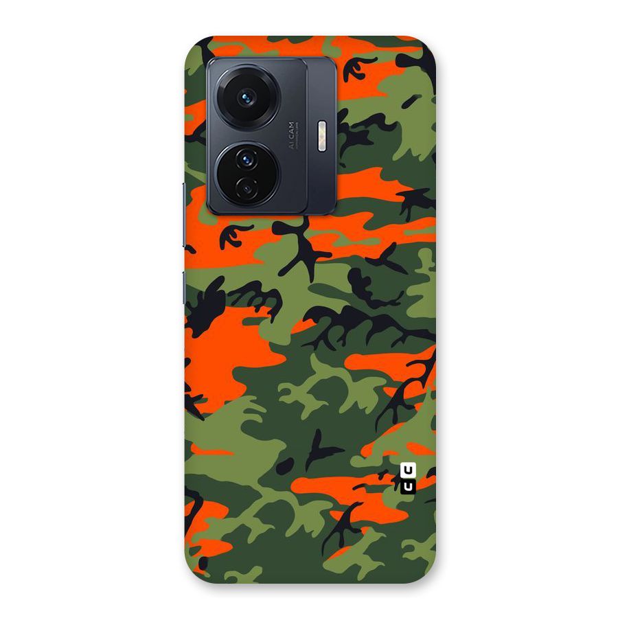 Army Pattern Back Case for Vivo T1 Pro