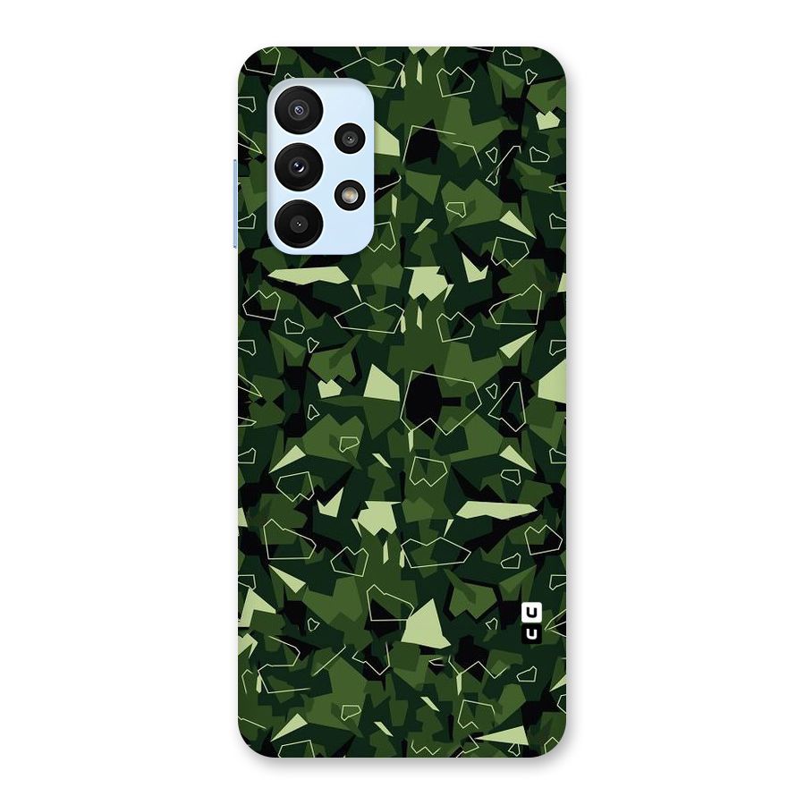 Army Shape Design Back Case for Galaxy A23