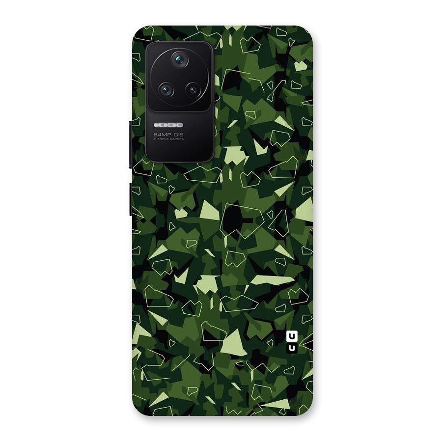 Army Shape Design Back Case for Poco F4 5G