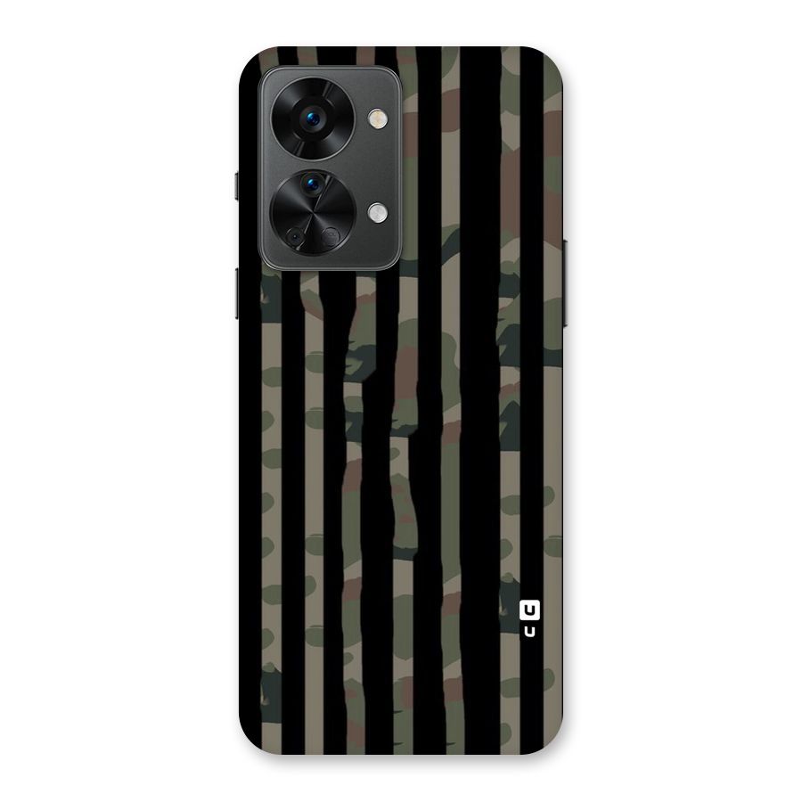 Army Stripes Back Case for OnePlus Nord 2T
