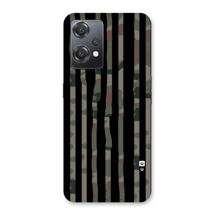 Army Stripes Back Case for OnePlus Nord CE 2 Lite 5G