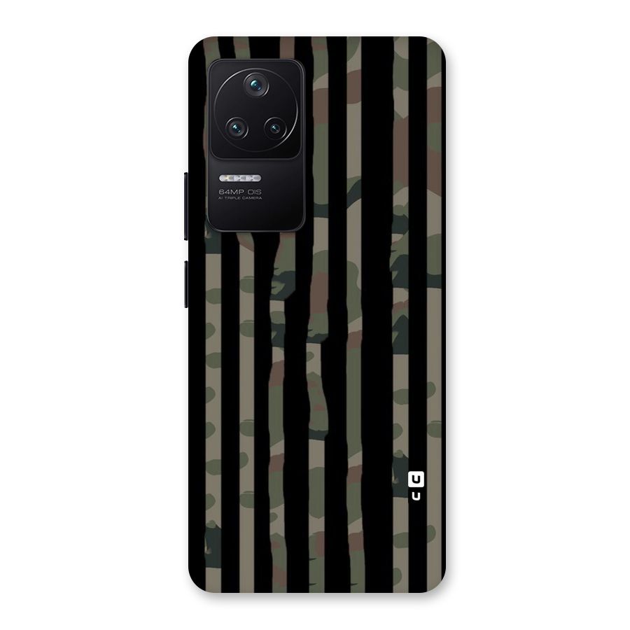 Army Stripes Back Case for Poco F4 5G