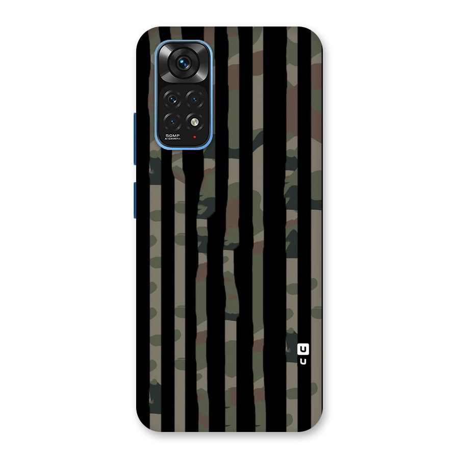 Army Stripes Back Case for Redmi Note 11S