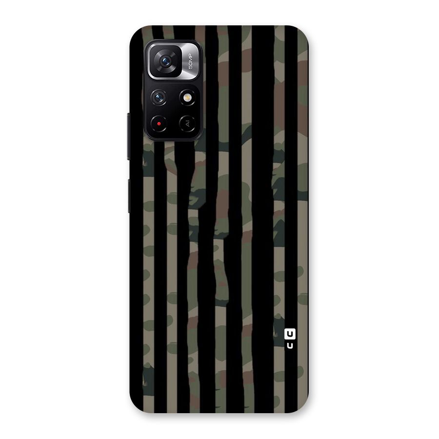 Army Stripes Back Case for Redmi Note 11T 5G