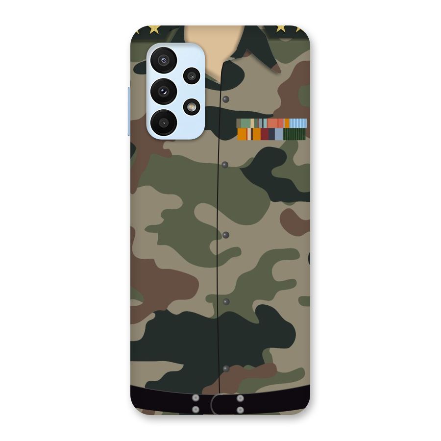 Army Uniform Back Case for Galaxy A23