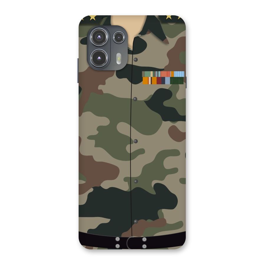 Army Uniform Back Case for Motorola Edge 20 Fusion