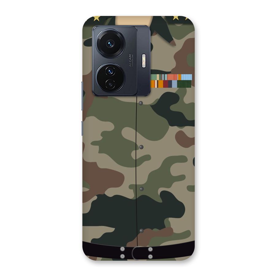 Army Uniform Back Case for Vivo T1 Pro