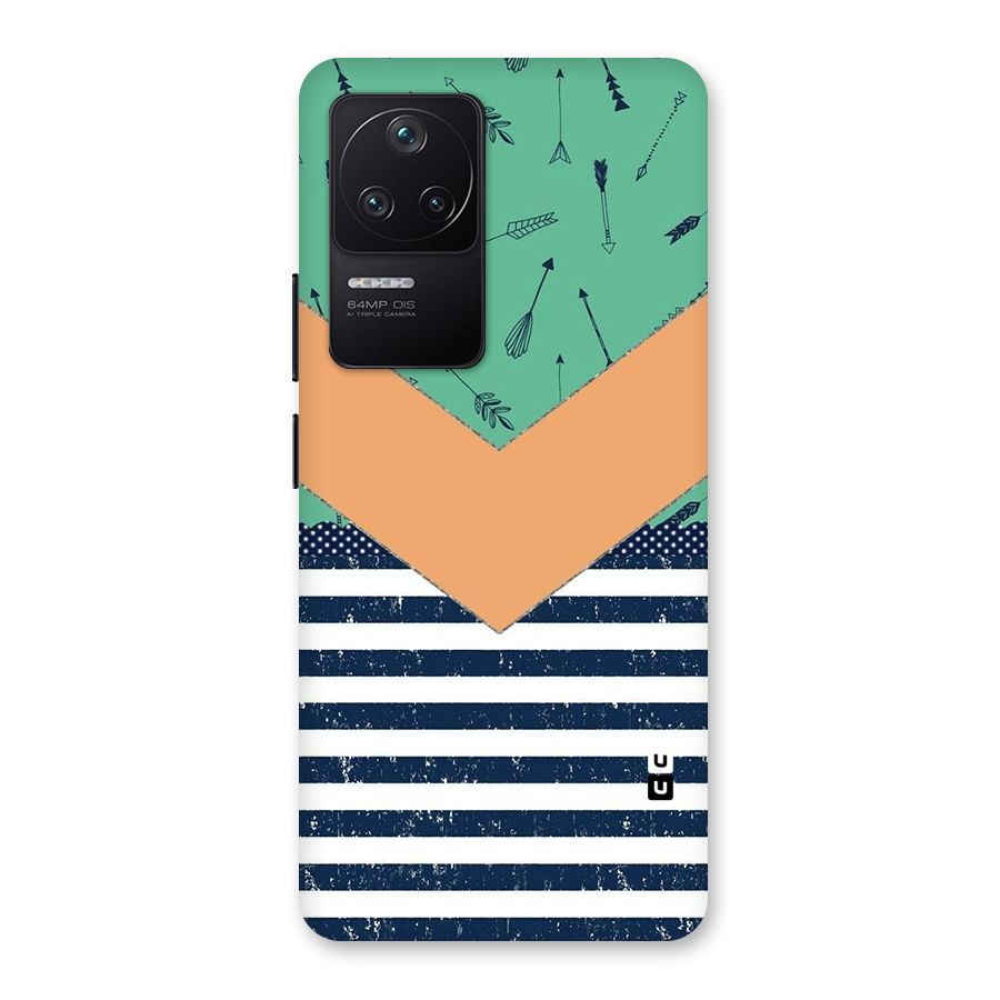 Arrows and Stripes Back Case for Poco F4 5G