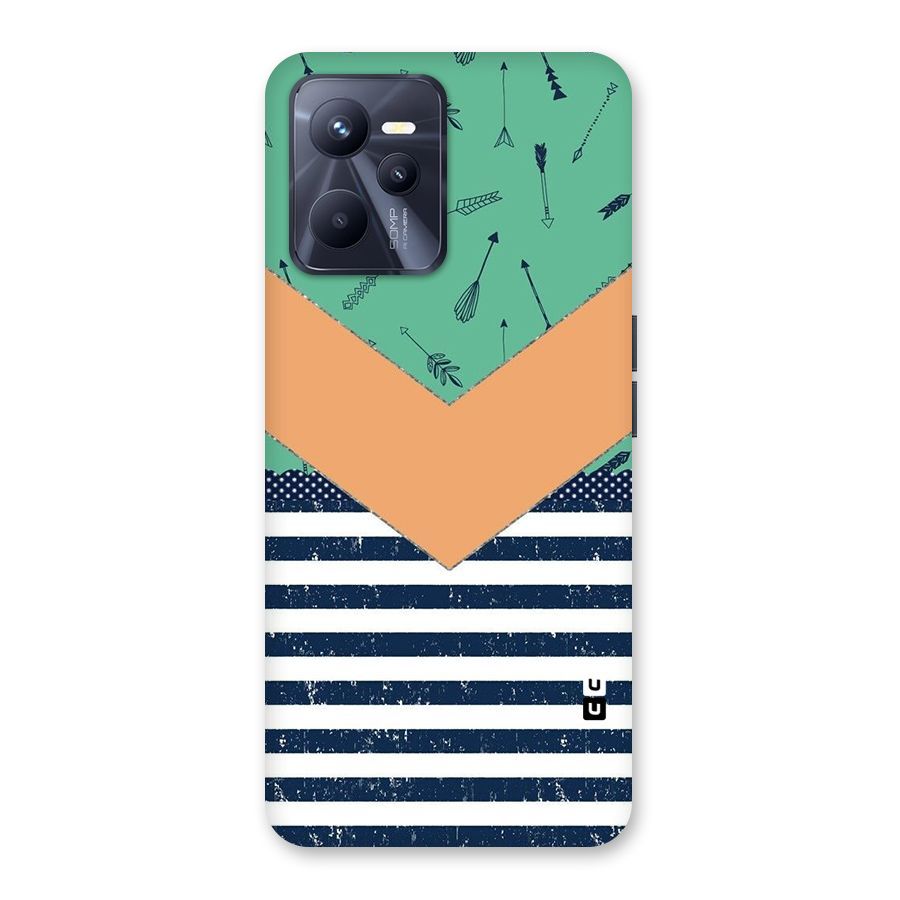 Arrows and Stripes Back Case for Realme C35