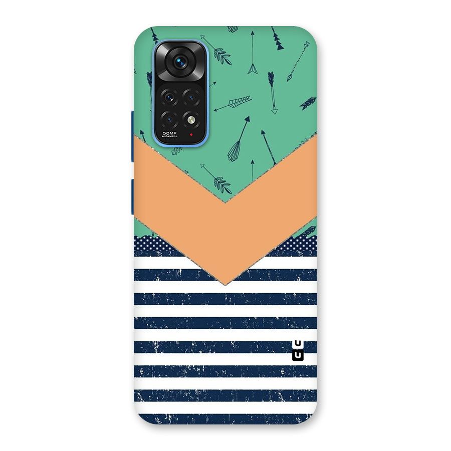 Arrows and Stripes Back Case for Redmi Note 11S