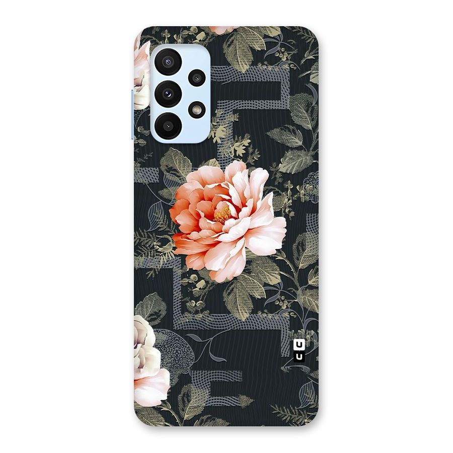 Art And Floral Back Case for Galaxy A23